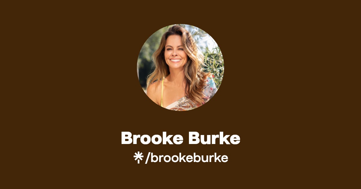 Brooke Burke Instagram, Facebook, TikTok Linktree