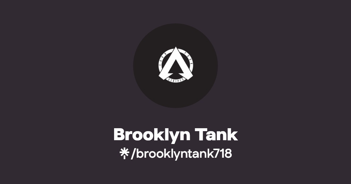 Brooklyn Tank Linktree
