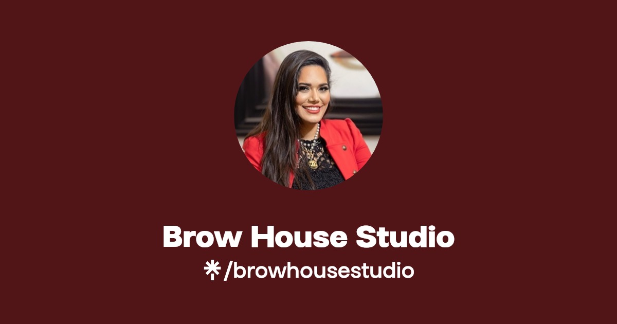 Brow House Studio Linktree