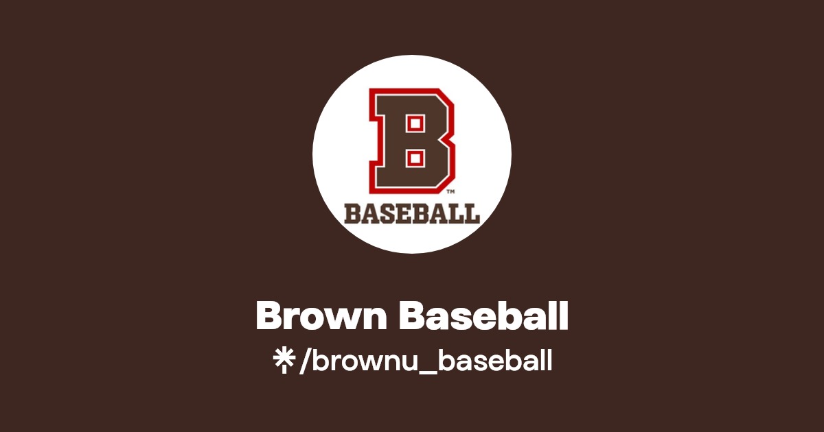 Brown Baseball Instagram, Facebook Linktree