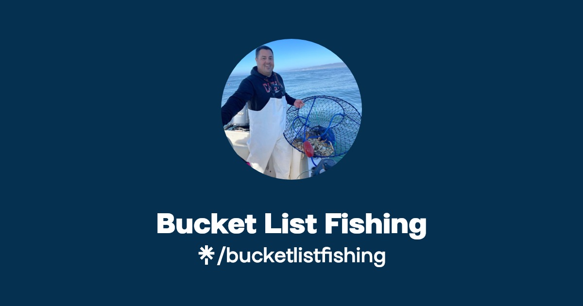 Bucket List Fishing Linktree