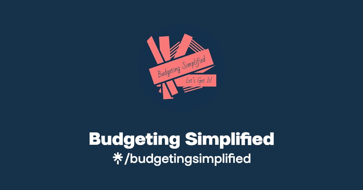 Budgeting Simplified TikTok Linktree