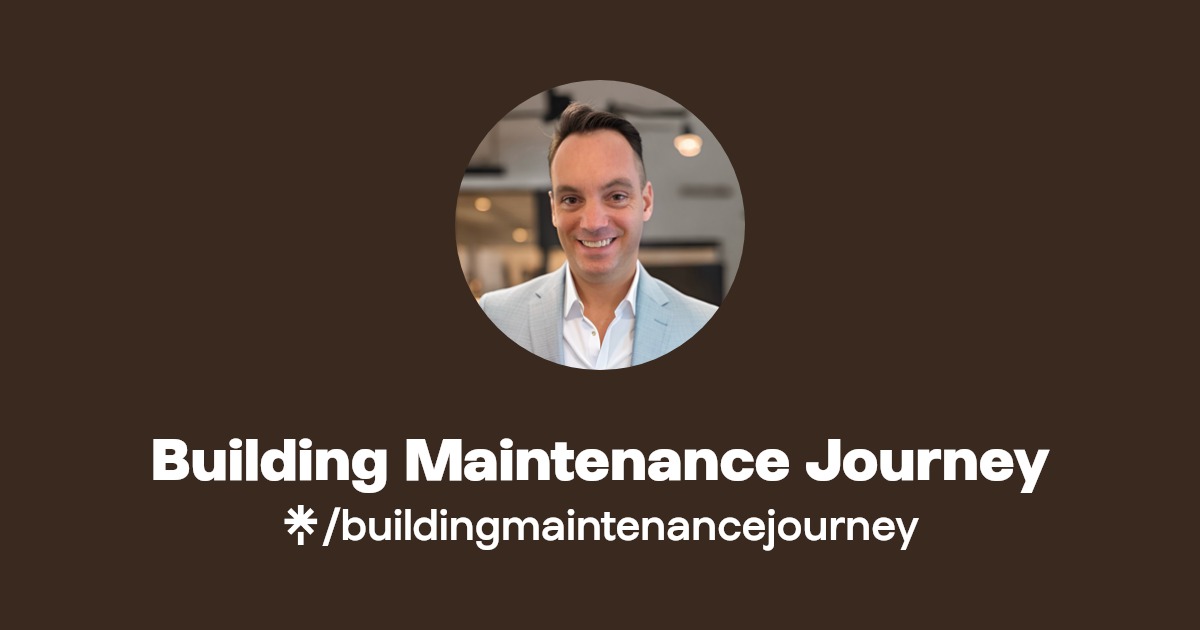 Building Maintenance Journey Instagram Linktree