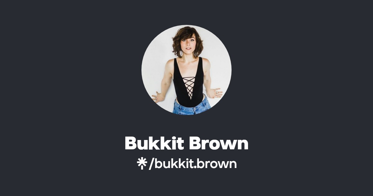 Bukkit Brown - Find Bukkit Brown Onlyfans - Linktree