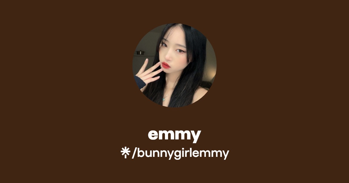 emmy Official TikTok, Instagram, Twitch, Twitter Linktree