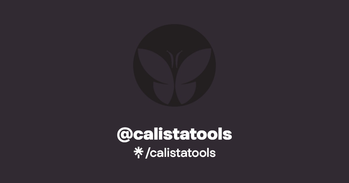 Calista Tools Hair Styling Tools & Products Linktree