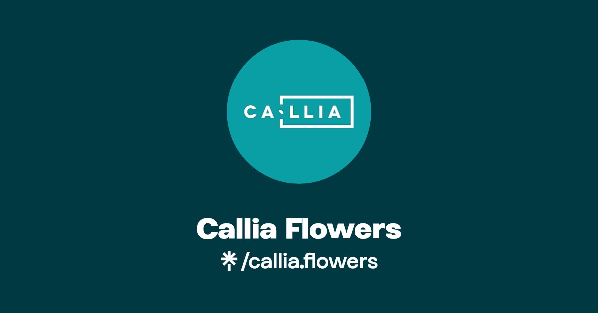 Callia Instagram, TikTok Linktree