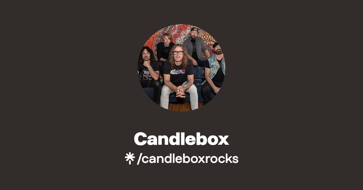 Candlebox Instagram, Facebook Linktree