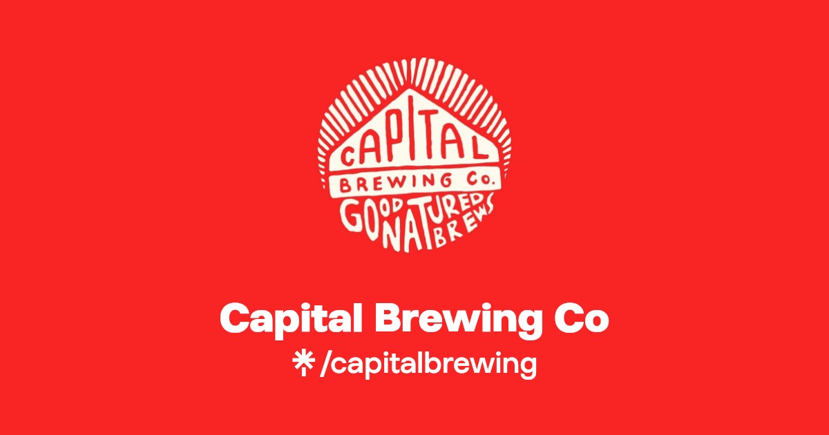 Capital Brewing Co. Instagram, Facebook Linktree