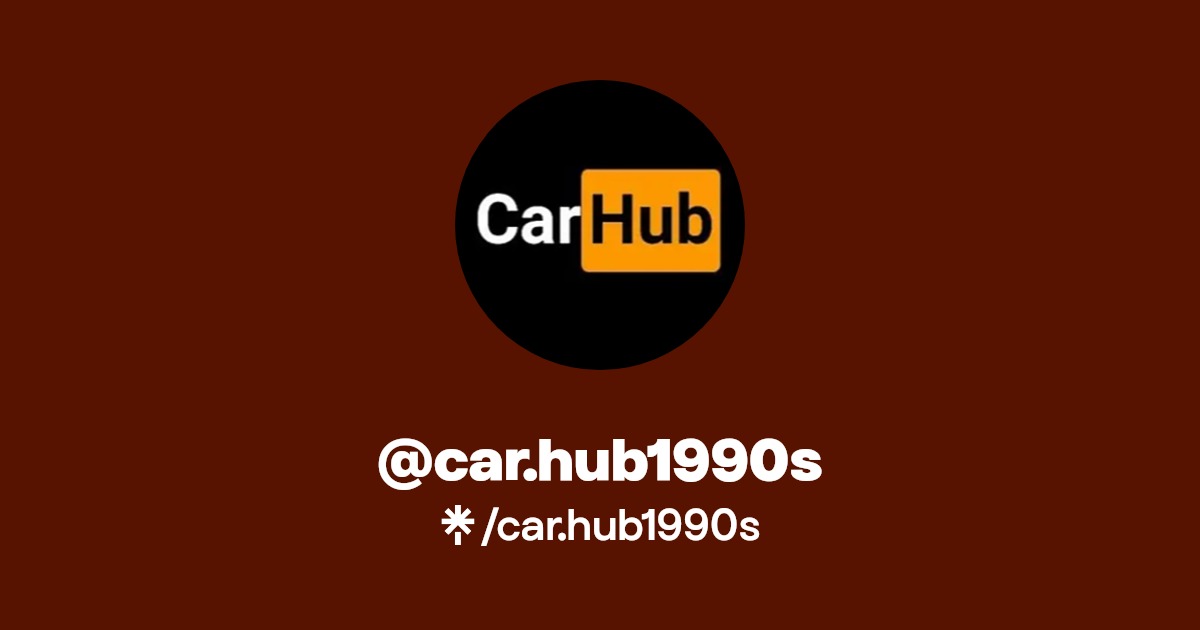 car.hub1990s Instagram Linktree