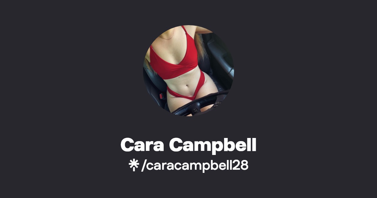 Cara Campbell | Instagram | Linktree