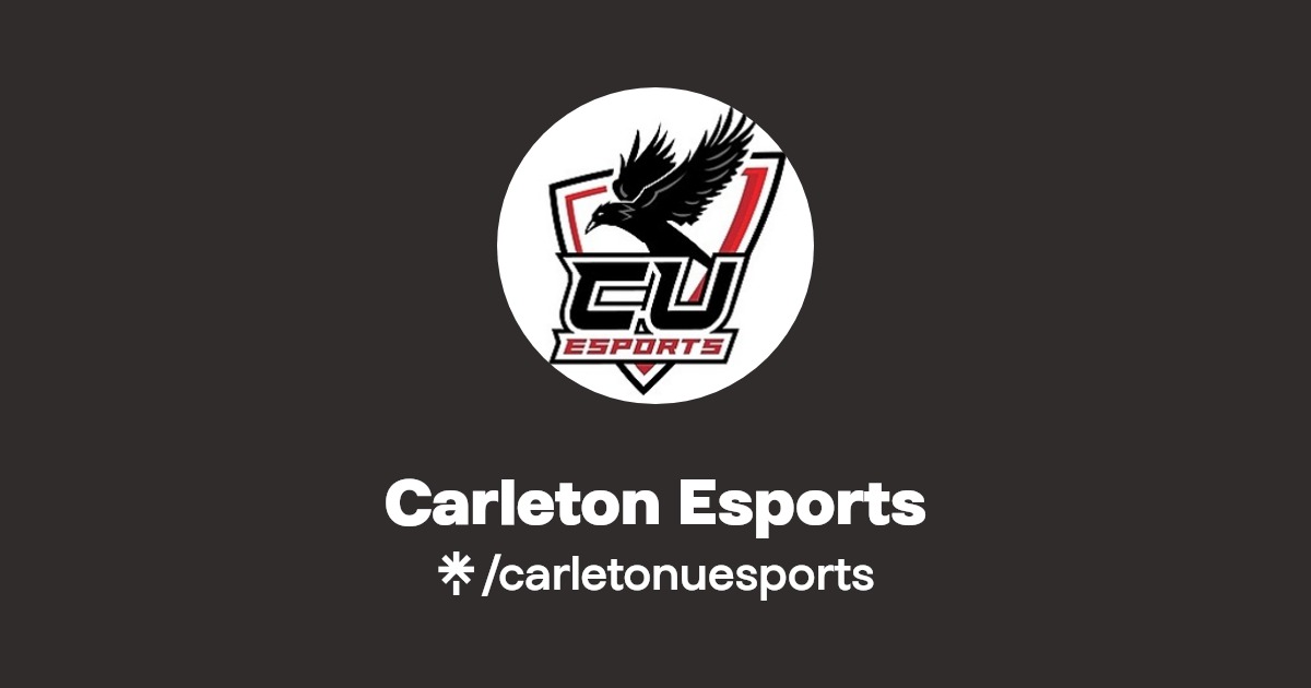Carleton Esports Twitter, Instagram, Twitch Linktree