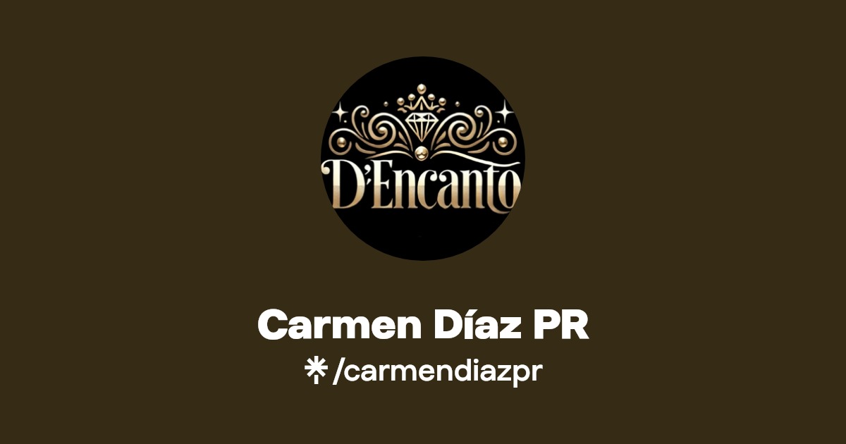 Carmen Díaz PR | Instagram, Facebook, TikTok | Linktree