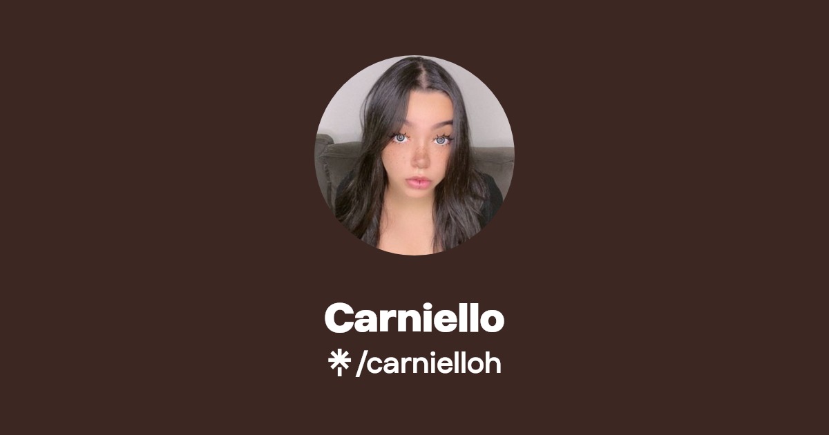 Carniello - Find Carniello Onlyfans - Linktree