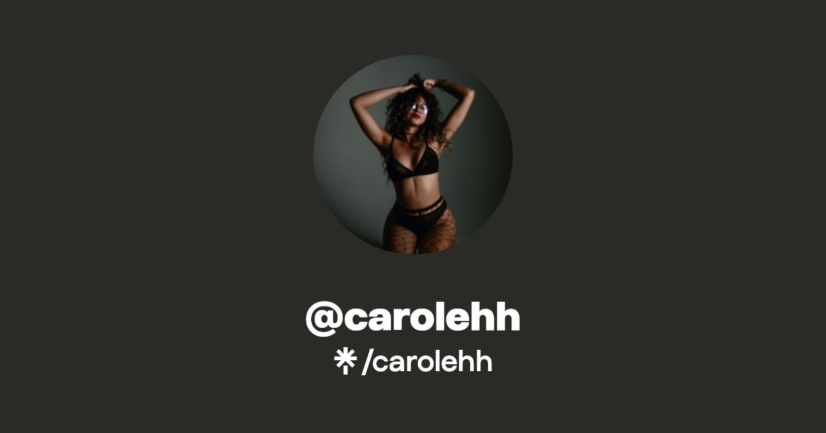 carolehh | Facebook, TikTok | Linktree