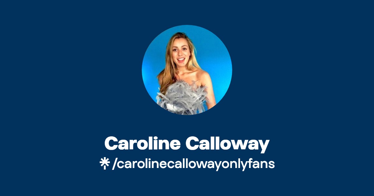 Caroline Calloway - Find Caroline Calloway Onlyfans - Linktree