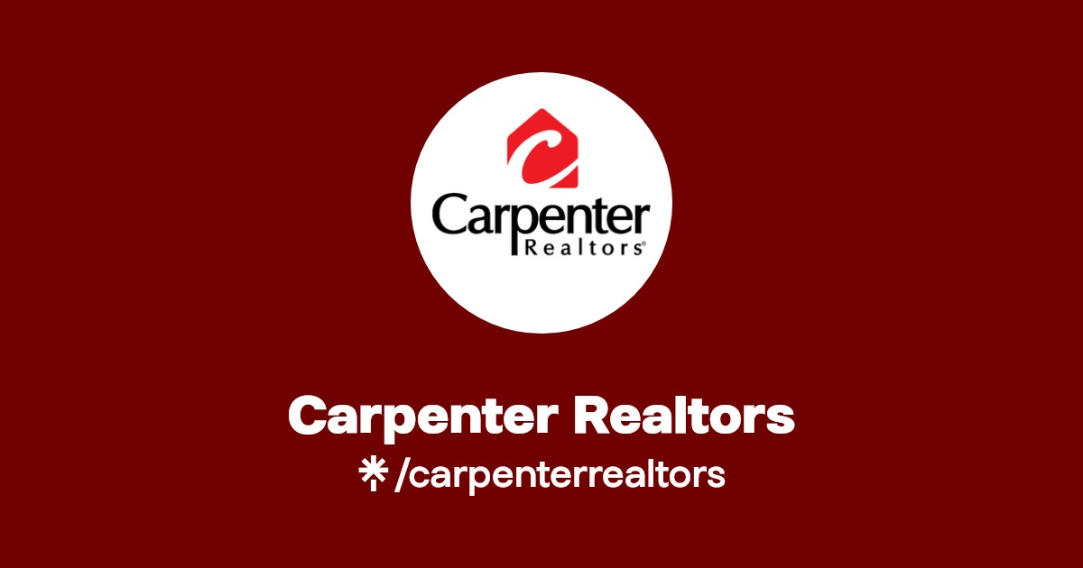 Carpenter Realtors Instagram, Facebook Linktree