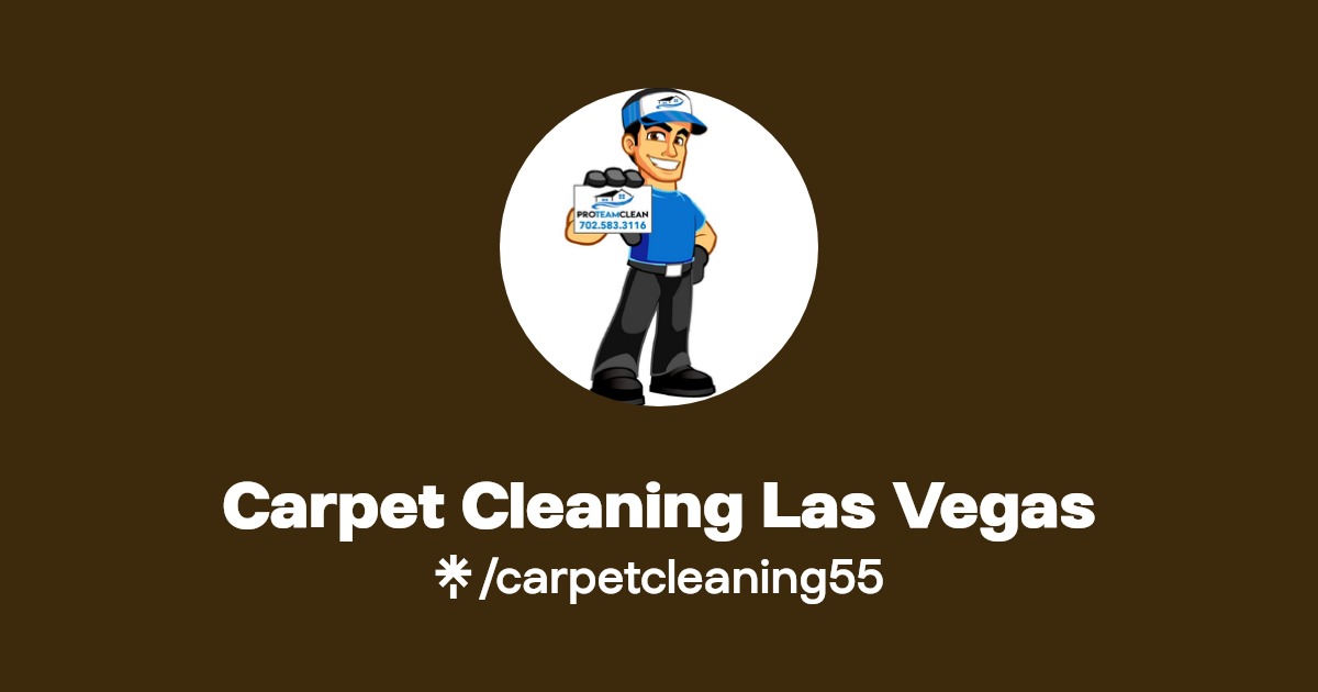 Carpet Cleaning Las Vegas Instagram, Facebook Linktree