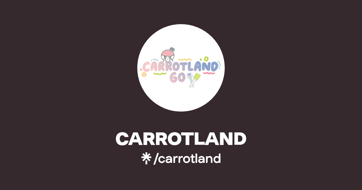 CARROTLAND Twitter Linktree