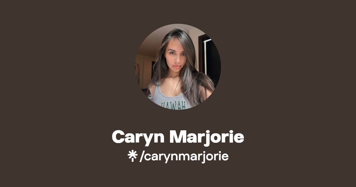 Caryn Marjorie Linktree