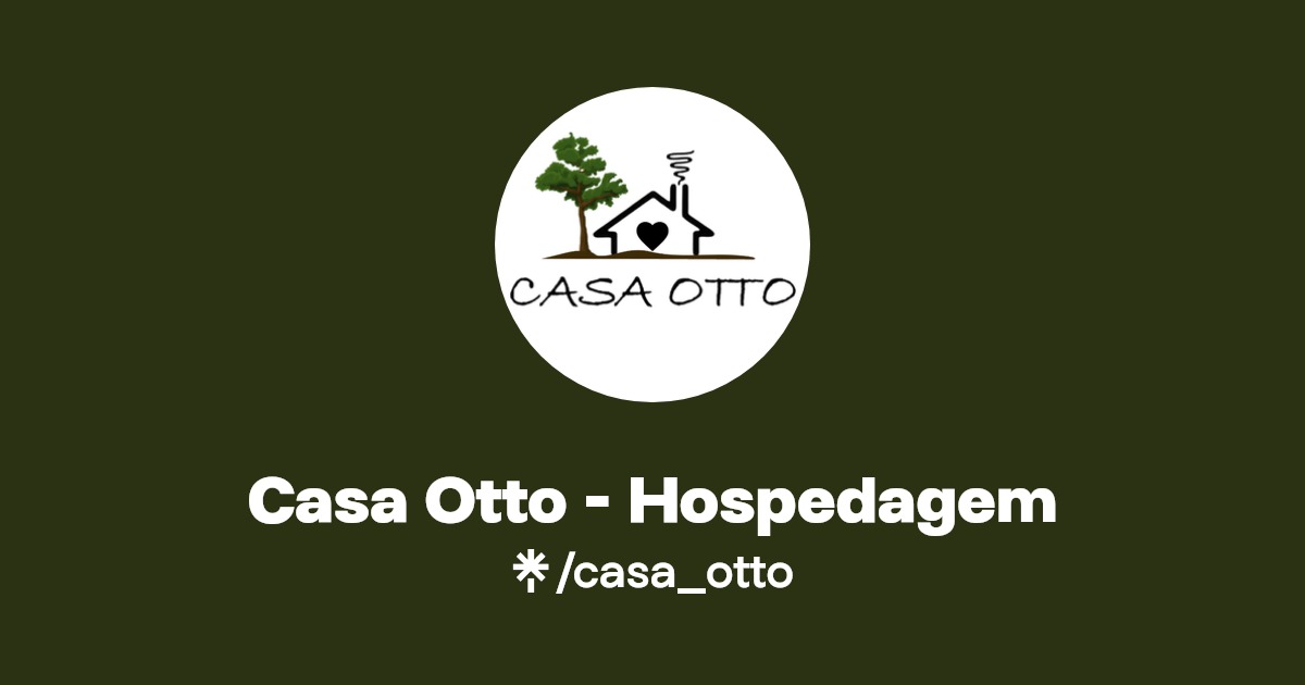 Casa Otto Hospedagem Instagram, Facebook Linktree