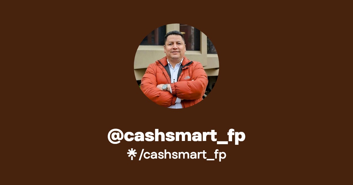 cashsmart_fp Instagram, Facebook, TikTok Linktree