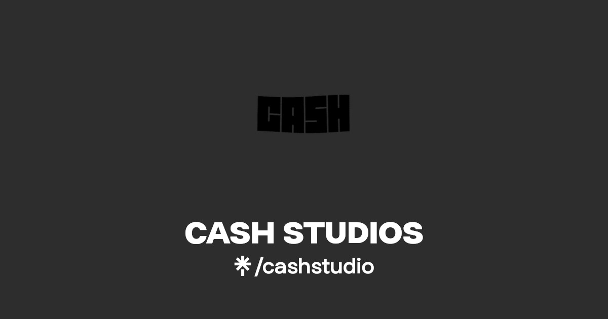 CASH STUDIOS Linktree