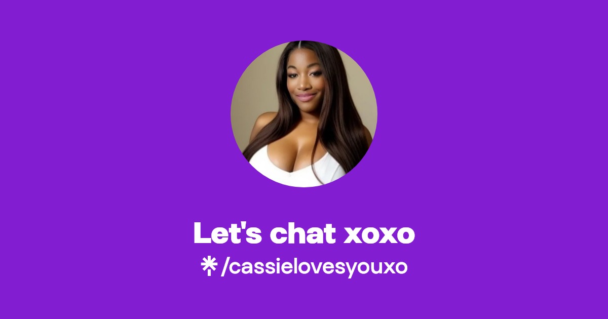Let's chat xoxo - Find Let's chat xoxo Onlyfans - Linktree
