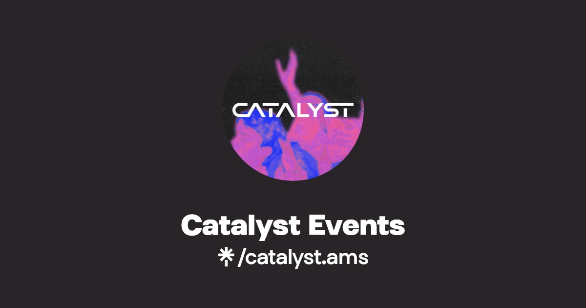 Catalyst Events Instagram, Facebook, TikTok Linktree
