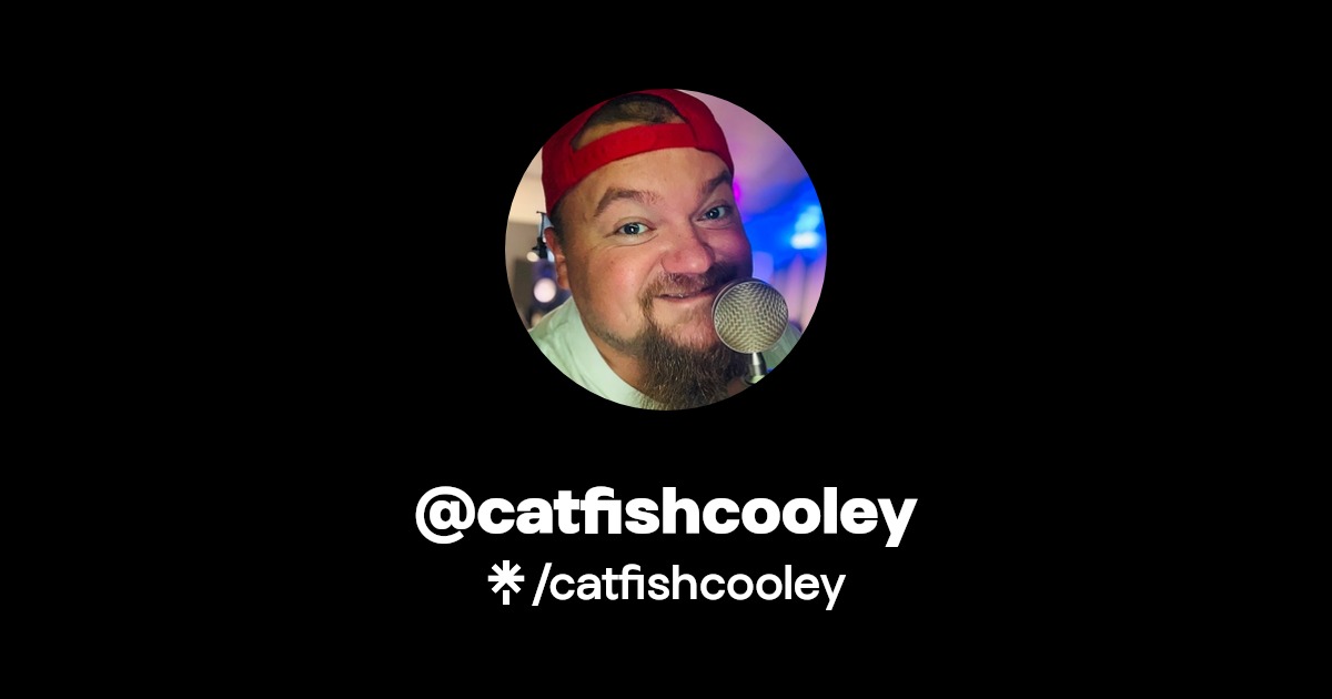 catfishcooley Instagram, Facebook Linktree