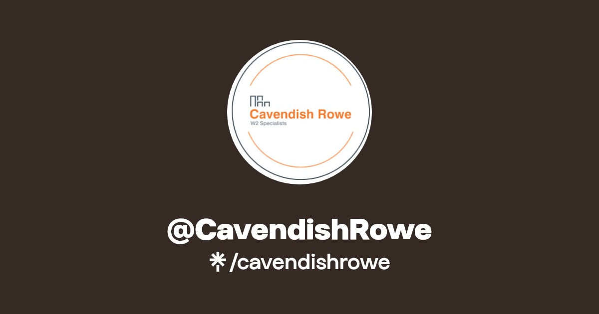 CavendishRowe Instagram, Facebook, TikTok Linktree