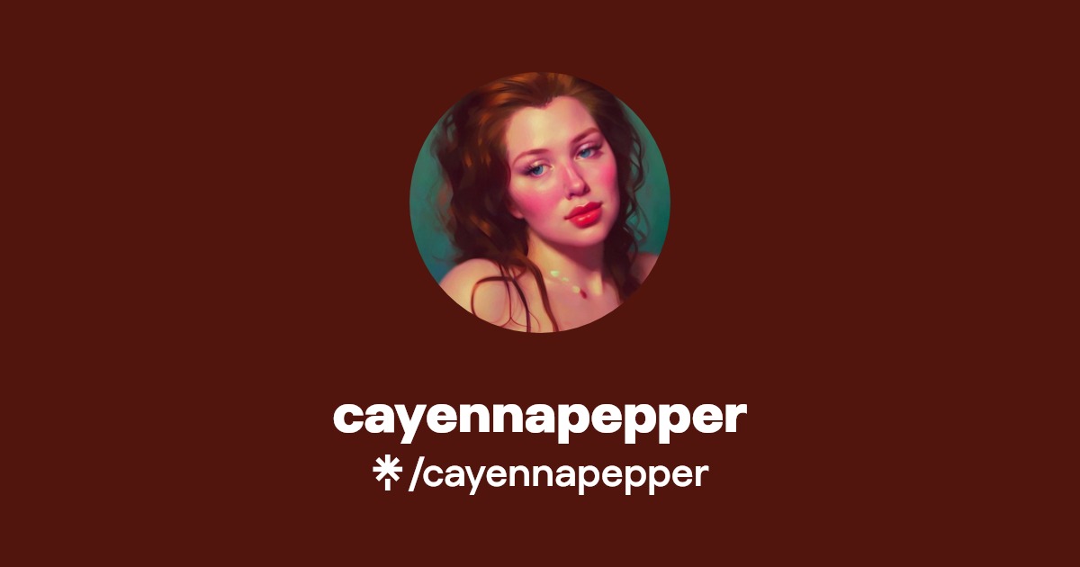 cayennapepper - Find cayennapepper Onlyfans - Linktree
