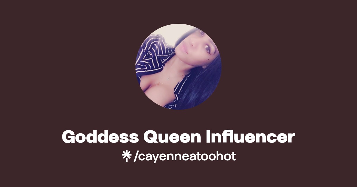 Goddess Queen Influencer - Find Goddess Queen Influencer Onlyfans - Linktree