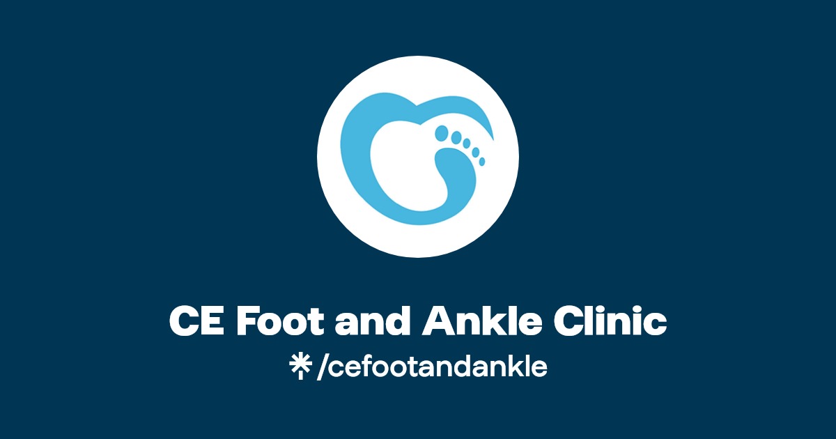 CE Foot and Ankle Clinic Instagram, Facebook, TikTok Linktree