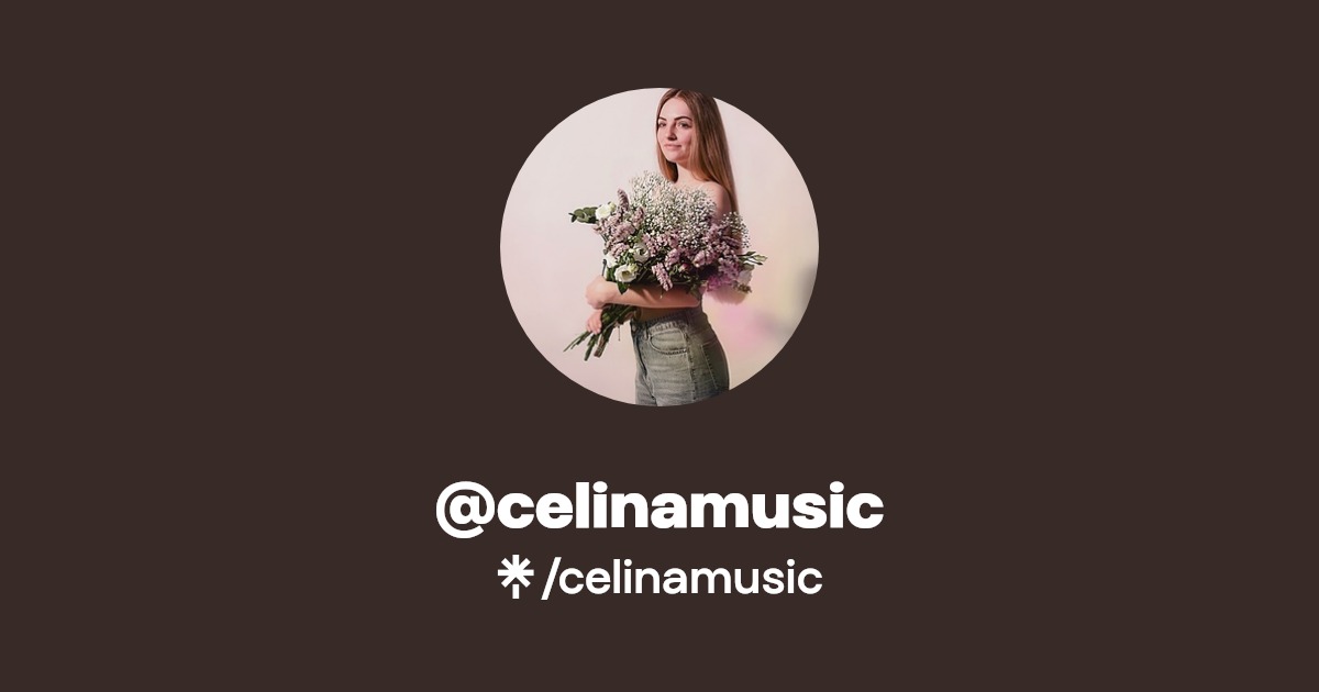 celinamusic Listen on YouTube, Spotify, Apple Music Linktree