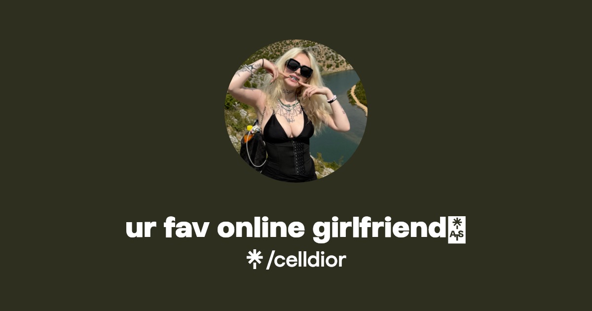 ur fav online girlfriend🎀 | Twitter, Instagram, TikTok | Linktree