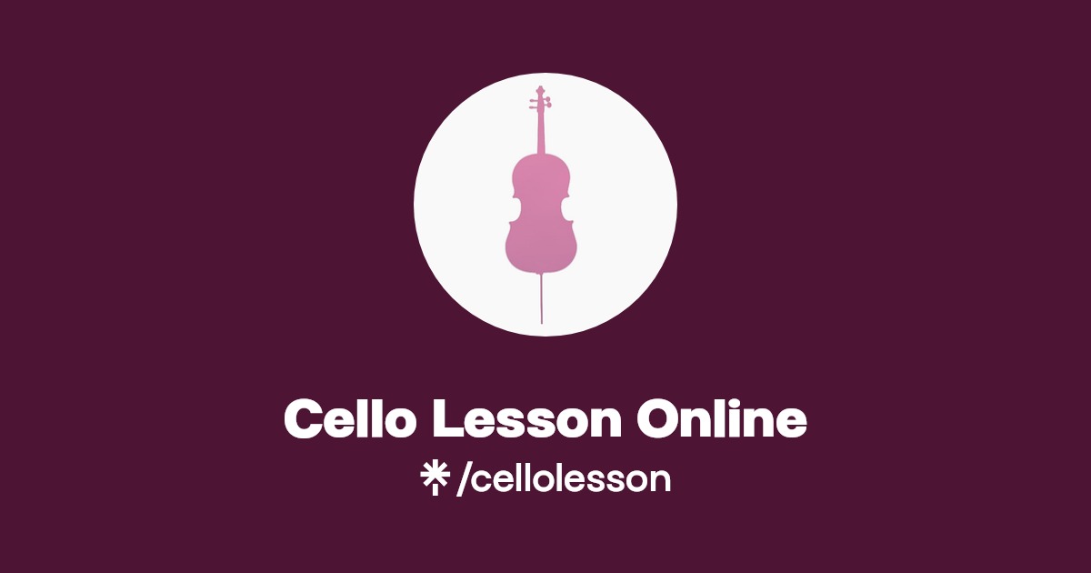 Cello Lesson Online Linktree