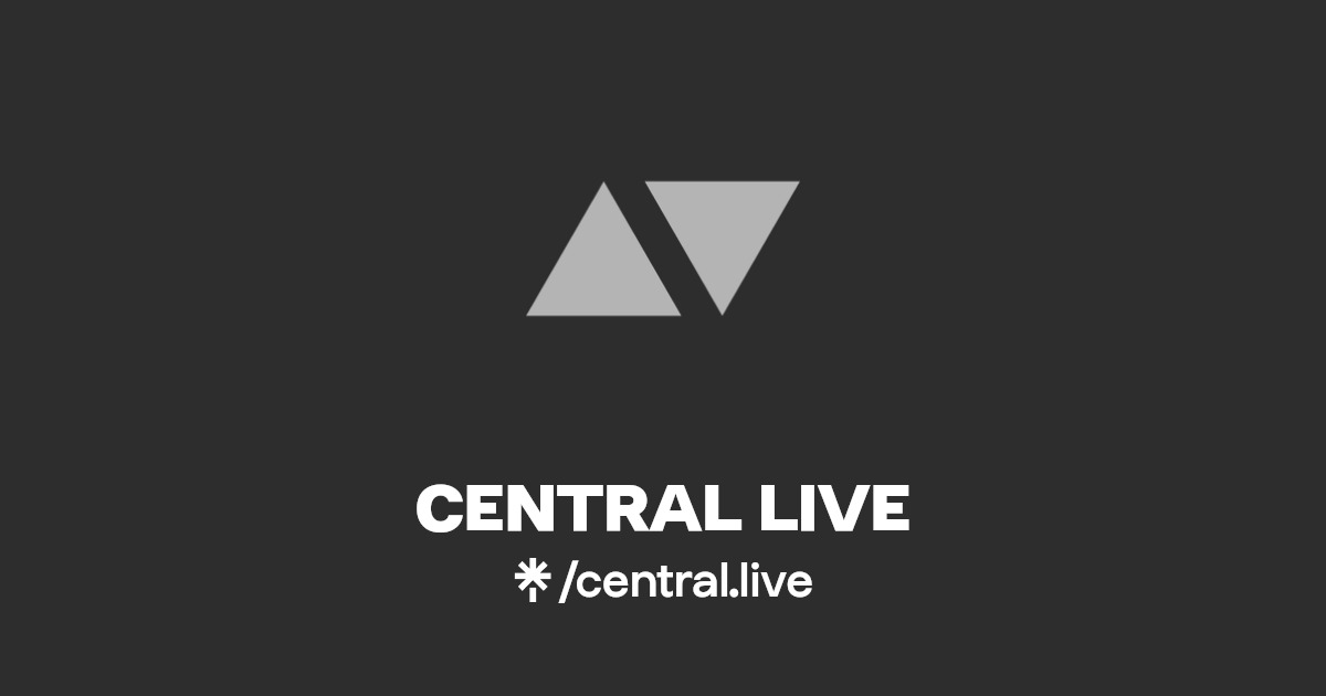 CENTRAL LIVE Instagram, TikTok Linktree