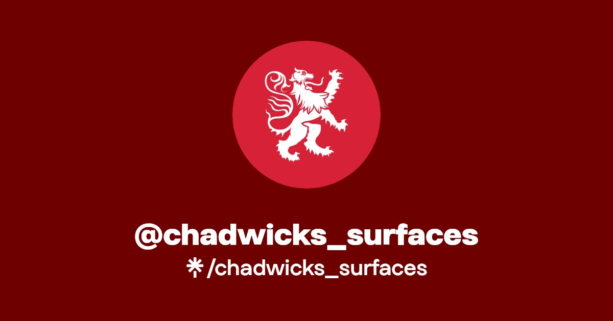 chadwicks_surfaces Instagram, Facebook Linktree