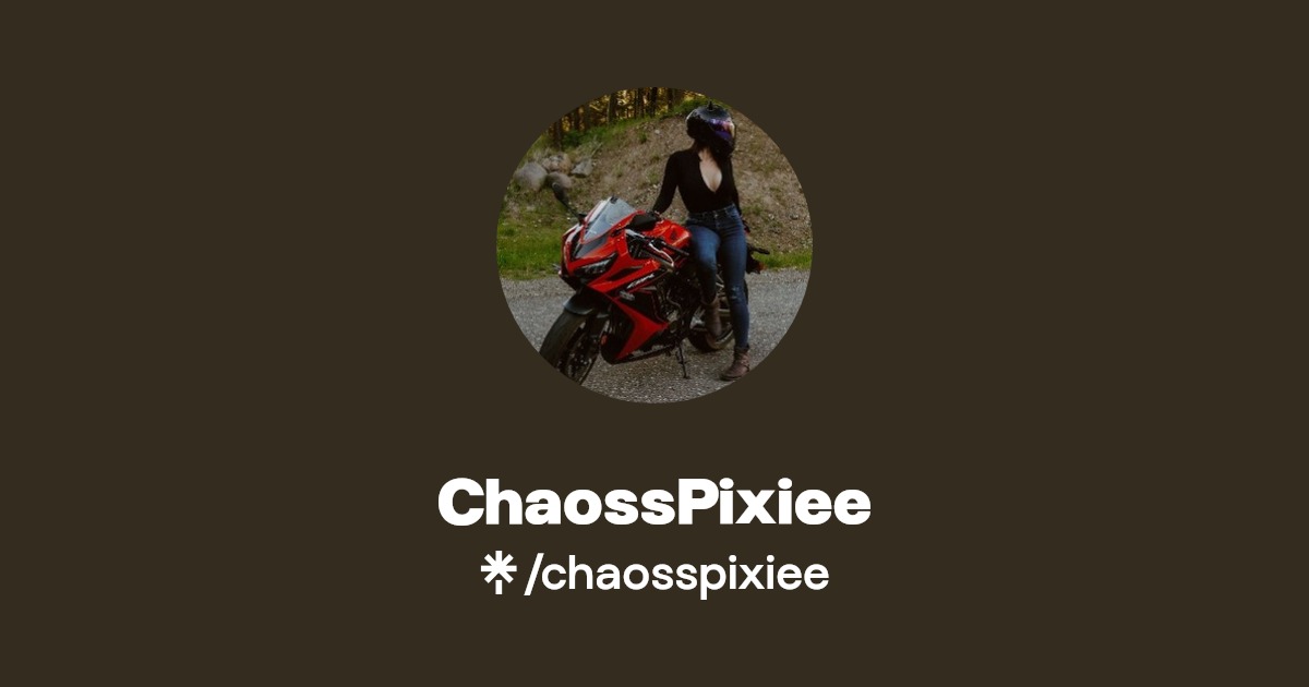 ChaossPixiee | Instagram | Linktree
