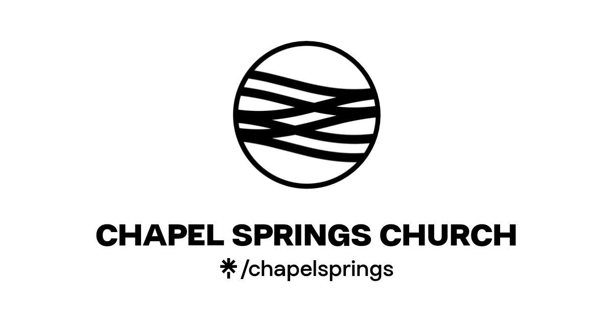 CHAPEL SPRINGS CHURCH Instagram, Facebook Linktree
