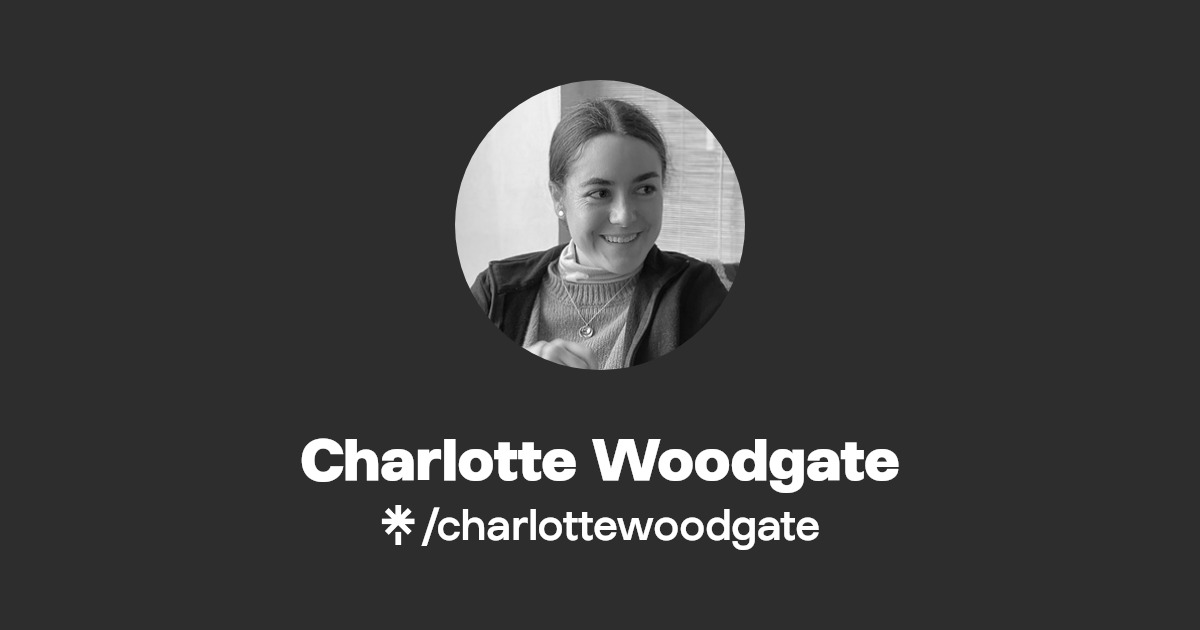 Charlotte Woodgate Instagram Linktree