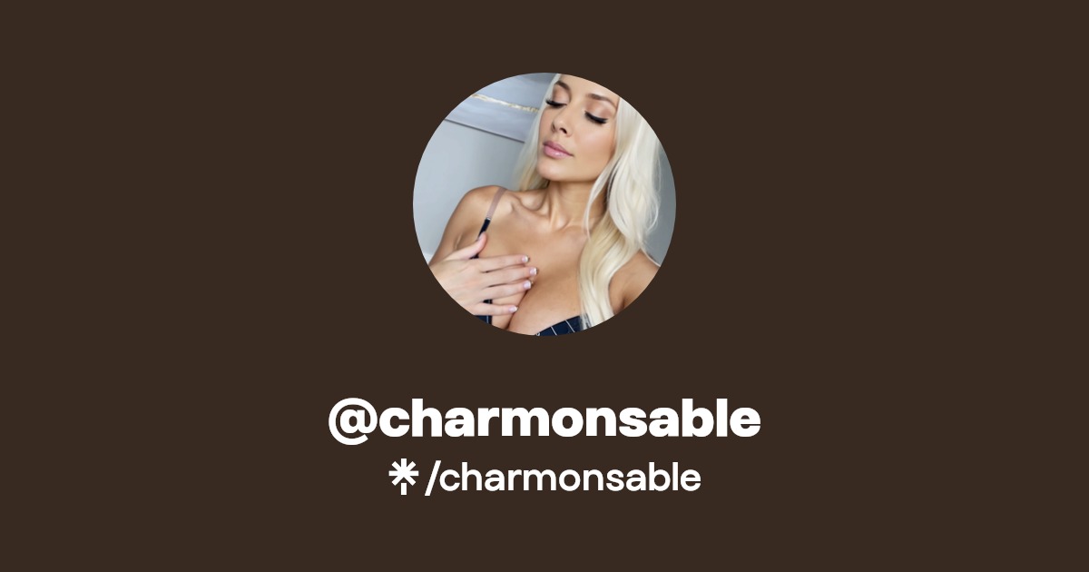 @charmonsable | Linktree