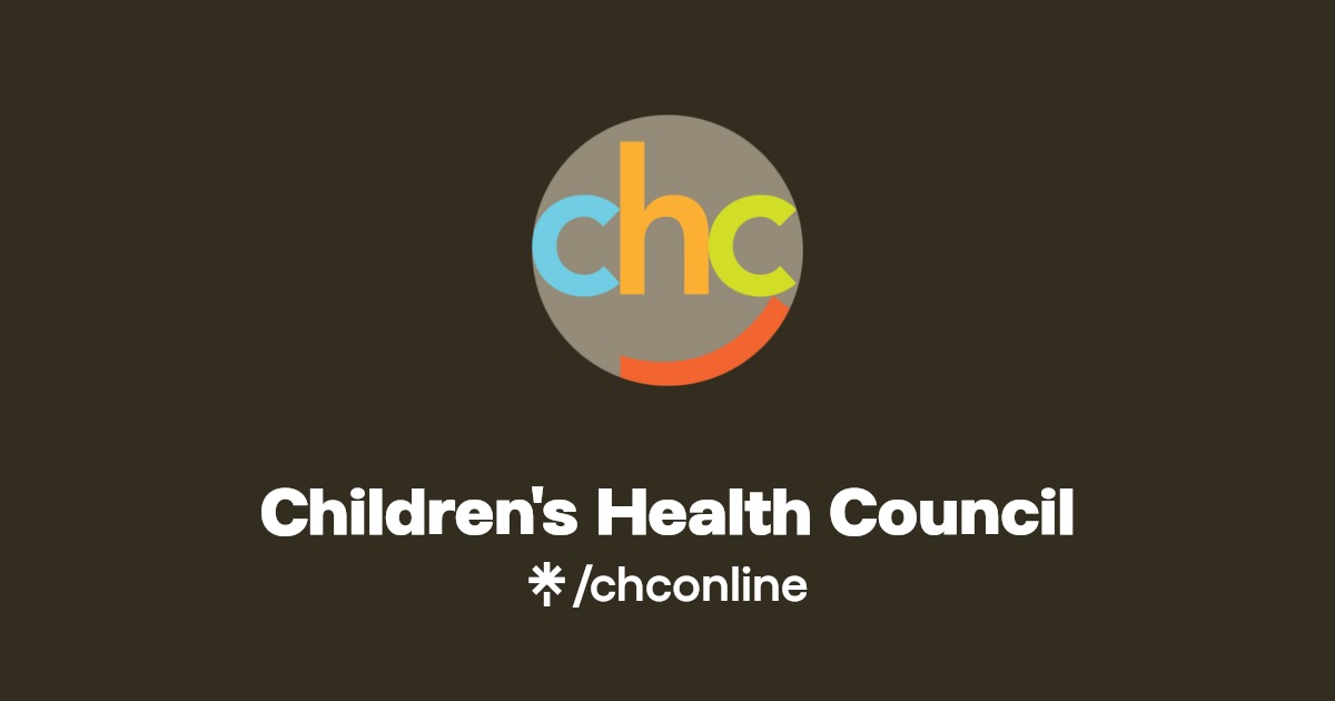 Children's Health Council Instagram, Facebook Linktree