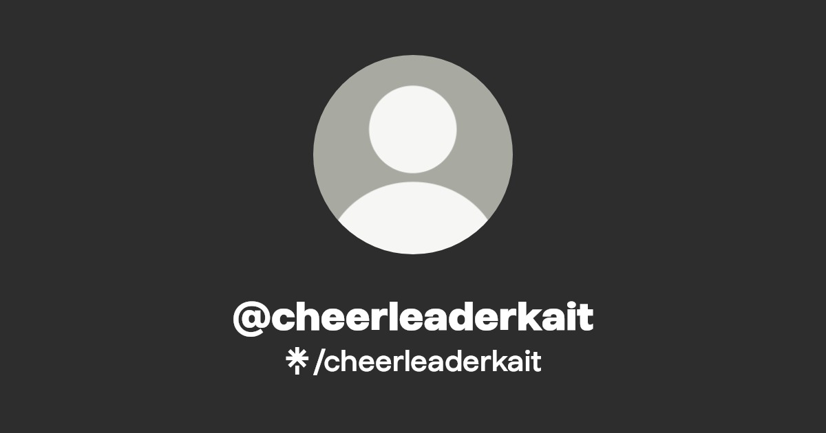 cheerleaderkait - Find @cheerleaderkait Onlyfans - Linktree