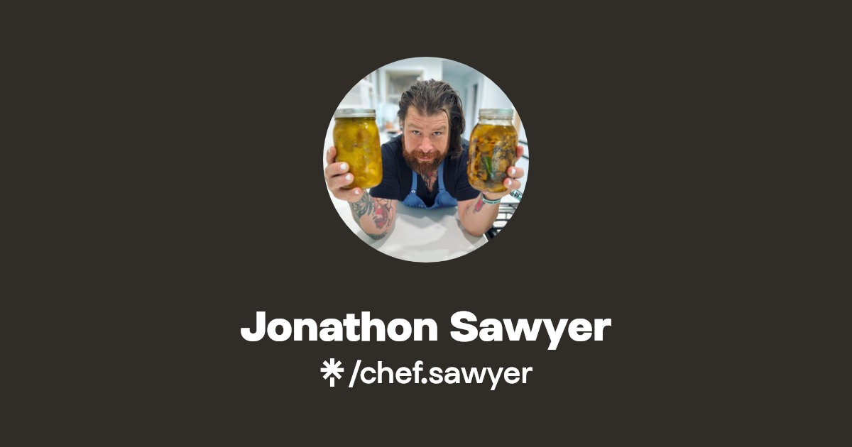 chef.sawyer's link in bio Instagram and socials Linktree