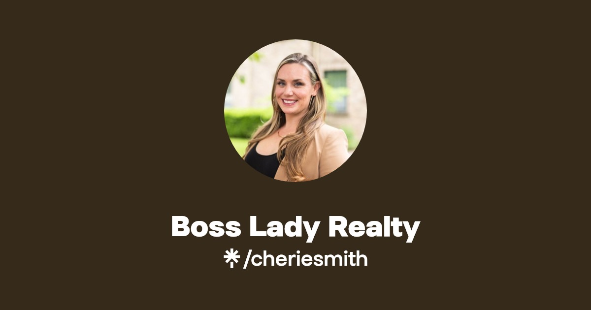 Boss Lady Realty Instagram, Facebook Linktree
