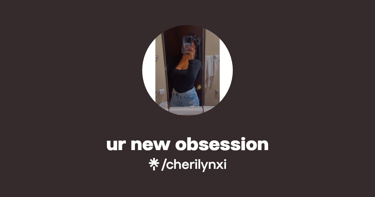 ur new obsession - Find ur new obsession Onlyfans - Linktree