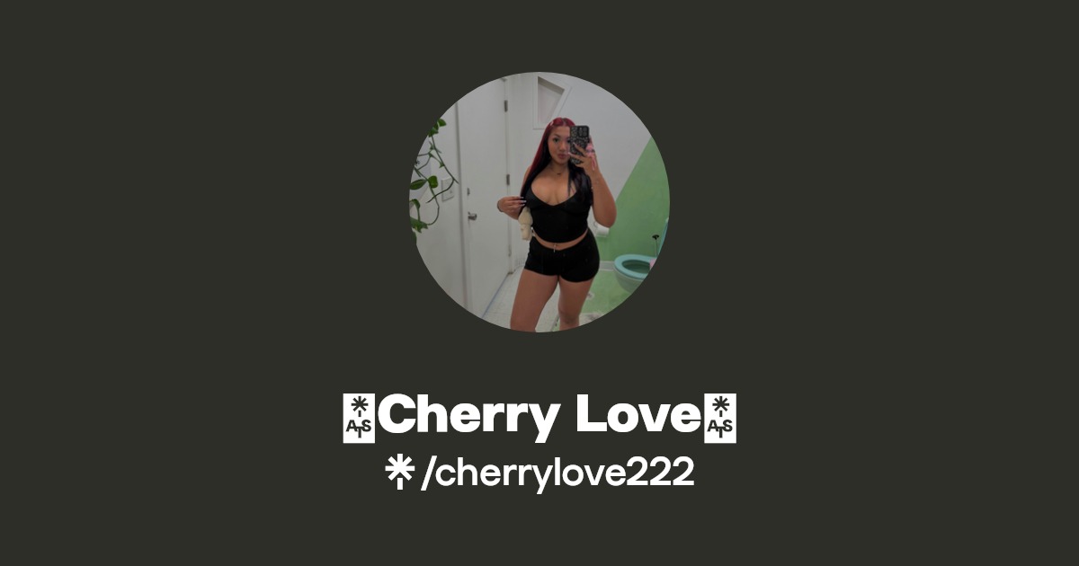 🪩Cherry Love🪩 | Linktree