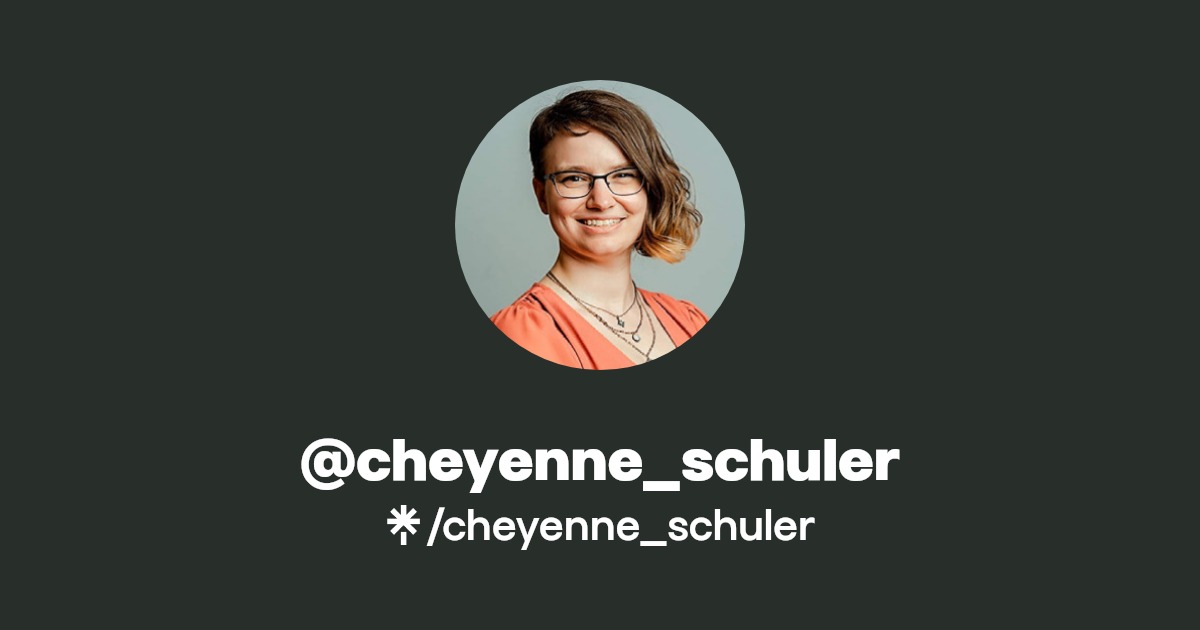 cheyenne_schuler Twitter, Facebook Linktree